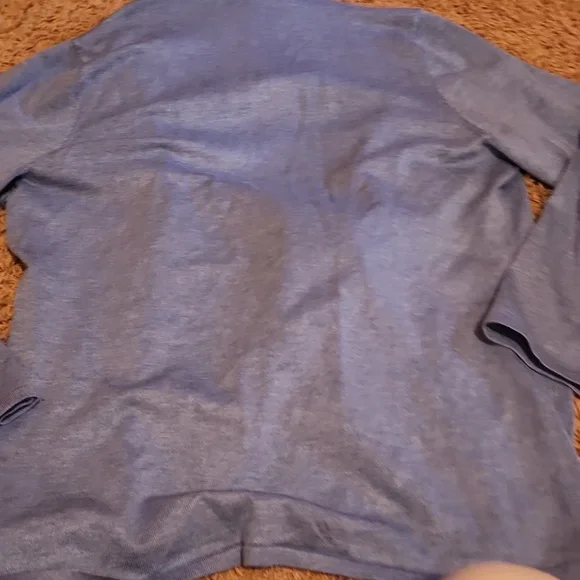 NWT Light Blue Open Front Cardigan Size 1X - Picture 5 of 6